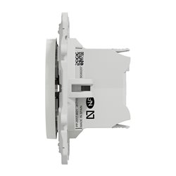 Double poussoir pour volets-roulants Odace S520207 Blanc brillant 