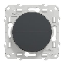 Double poussoir pour volets-roulants Odace S540207 Anthracite 