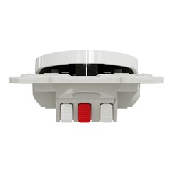 Double va-et-vient Odace S500214 Blanc antibactérien 