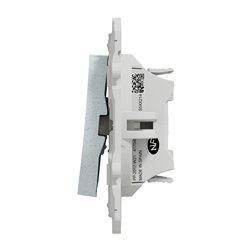 Double va-et-vient Odace S510214 Blanc recyclé brillant 