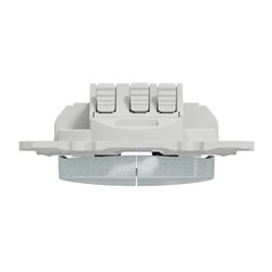 Double va-et-vient Odace S510214 Blanc recyclé brillant 