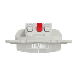 Double va-et-vient Odace S525214 Blanc brillant 