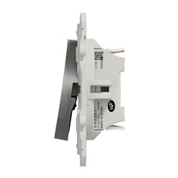Double va-et-vient Odace S530214 Aluminium 
