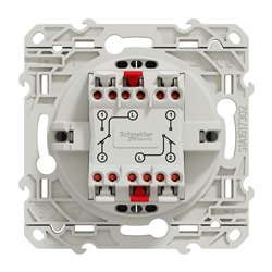 Double va-et-vient Odace S530214 Aluminium 