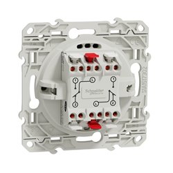 Double va-et-vient Odace S530214 Aluminium 