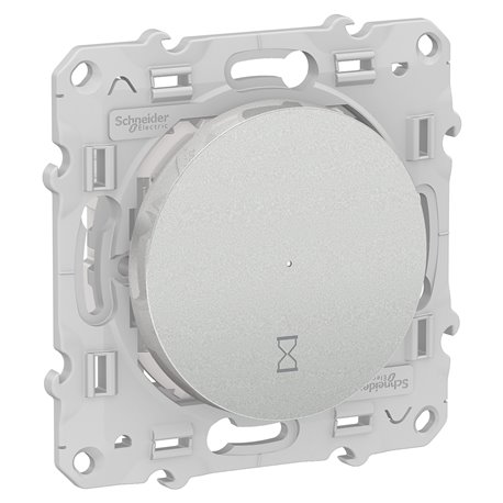 Interrupteur temporisé Odace S530536 Aluminium Interrupteur temporisé Odace S530536 Aluminium