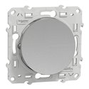 Interrupteur va-et-vient Odace S530204 Aluminium 