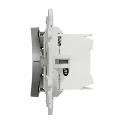 Interrupteur VMC Odace S530243 Aluminium 