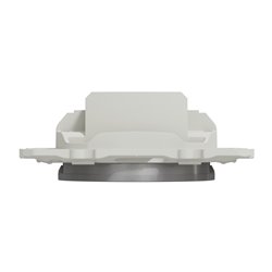 Prise TV encastrée Odace S530445 Aluminium 
