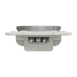 Prise TV encastrée Odace S530445 Aluminium 
