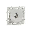 Prise SAT encastrée Odace S520446 Blanc 