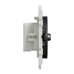 Prise SAT encastrée Odace S540446 Anthracite 