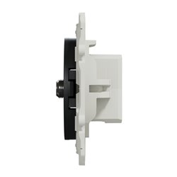 Prise SAT encastrée Odace S540446 Anthracite 