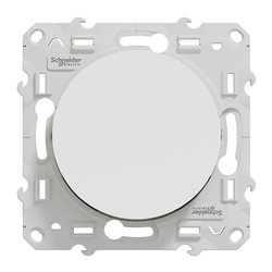 Permutateur 4x2 bornes automatiques 10AX Odace S520205 Blanc brillant 