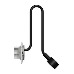Liseuse avec prise USB type A Odace S530002 Aluminium 