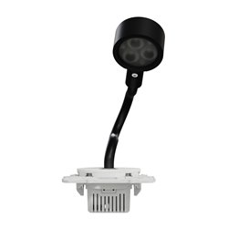 Liseuse 3 en 1 avec luminosité variable  + une prise USB-A Odace S520002 Blanc 