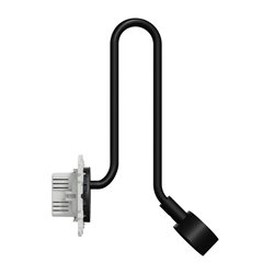 Liseuse 3 en 1 avec luminosité variable + une prise USB-A 2,1A Odace S540002 Anthracite 