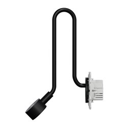 Liseuse 3 en 1 avec luminosité variable + une prise USB-A 2,1A Odace S540002 Anthracite 