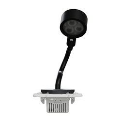 Liseuse 3 en 1 avec luminosité variable + une prise USB-A 2,1A Odace S540002 Anthracite 
