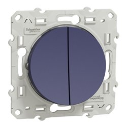 Double va-et-vient Odace S550214 Bleu cobalt 