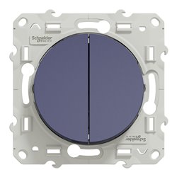 Double va-et-vient Odace S550214 Bleu cobalt 