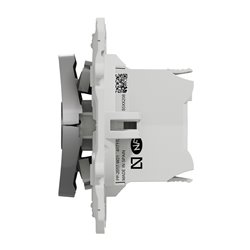 Interrupteur 3 boutons pour volets roulants Odace S530208 Aluminium 