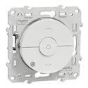 Interrupteur 3 boutons pour volets-roulants Odace S500208 Blanc antibactérien 