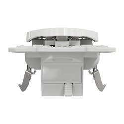 Interrupteur 3 boutons pour volets-roulants Odace S500208 Blanc antibactérien 