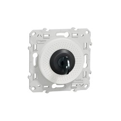 Interrupteur à clé 3 positions Odace S520286 Blanc 