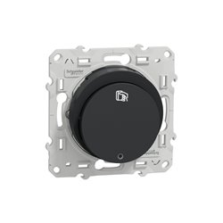 Interrupteur à carte spécial hôtel 10A Odace S540283 Anthracite 