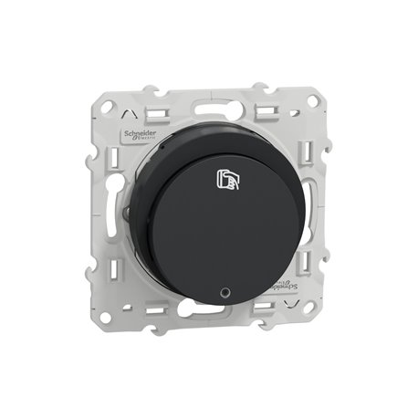 Interrupteur à carte spécial hôtel 10A Odace S540283 Anthracite Interrupteur à carte spécial hôtel 10A Odace S540283 Anthracite
