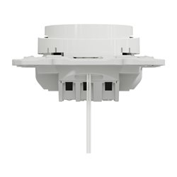 Interrupteur à carte LED localisation inclus Odace S520283 Blanc brillant 
