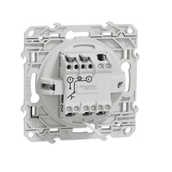 Interrupteur à carte LED localisation inclus Odace S520283 Blanc brillant 
