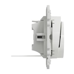 Interrupteur à carte LED localisation inclus Odace S520283 Blanc brillant 