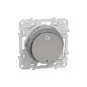 Interrupteur à carte 10A LED localisation inclus Odace S530283 Aluminium 