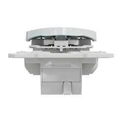 Interrupteur 3 touches pour volets-roulants Odace S510208 Blanc recyclé brillant 