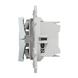 Interrupteur 3 touches pour volets-roulants Odace S510208 Blanc recyclé brillant 