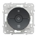 Interrupteur 3 positions VMC avec arrêt Odace S540243 Anthracite 