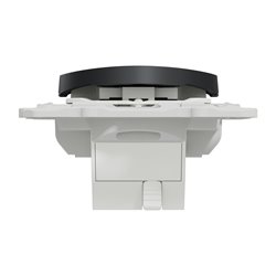 Interrupteur 3 positions VMC avec arrêt Odace S540243 Anthracite 