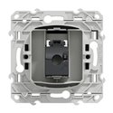 Prise RJ45 (8 contacts) Cat.6 Odace S540476 Anthracite grade 3 multimédia