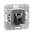Prise RJ45 (8 contacts) Cat.6 Odace S540476 Anthracite grade 3 multimédia
