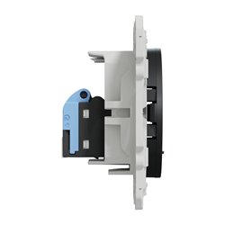 Prise RJ45 (8 contacts) Cat.6 Odace S540475 Anthracite grade 1 (informatique + tél)