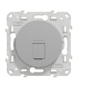 Prise RJ45 (8 contacts) Cat.6 Odace S530476 Aluminium grade 3 multimédia
