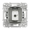 Prise RJ45 (8 contacts) Cat.6 Odace S510476 Blanc recyclé brillant grade 3 multimédia