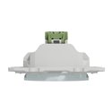 Prise RJ45 (8 contacts) Cat.6 Odace S510475 Blanc recyclé brillant grade 1 (informatique + tél)