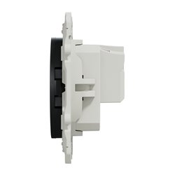 Prise de courant 2P Odace S540033 Anthracite 