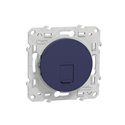 Prise pour RJ45 empreinte infraplus Odace S550400 Bleu cobalt 