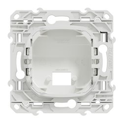 Prise optique Odace S520404 Blanc 1 sortie