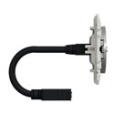 Prise HDMI type A prise femelle/câble femelle à l'arrière Odace S530462 Aluminium 