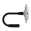 Prise HDMI type A Odace S520462 Blanc grade 1 (informatique + tél)